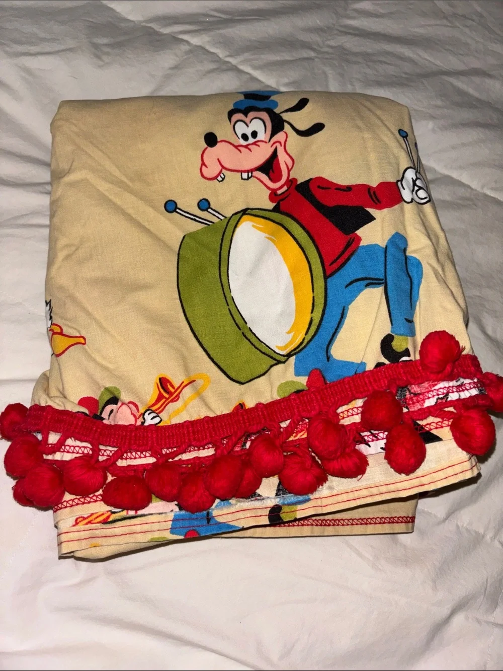Vintage Disney Mickey Mouse bedspread